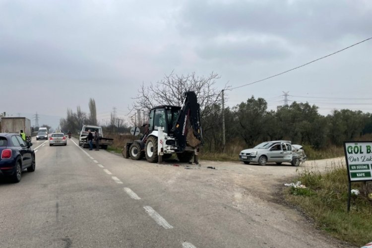 Bursa Orhangazi'de feci kaza! 1 kişi hayatını kaybetti
