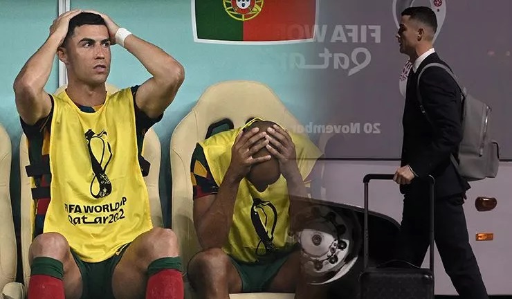 Portekiz'de Cristiano Ronaldo depremi! Bavullarını topladı ve...