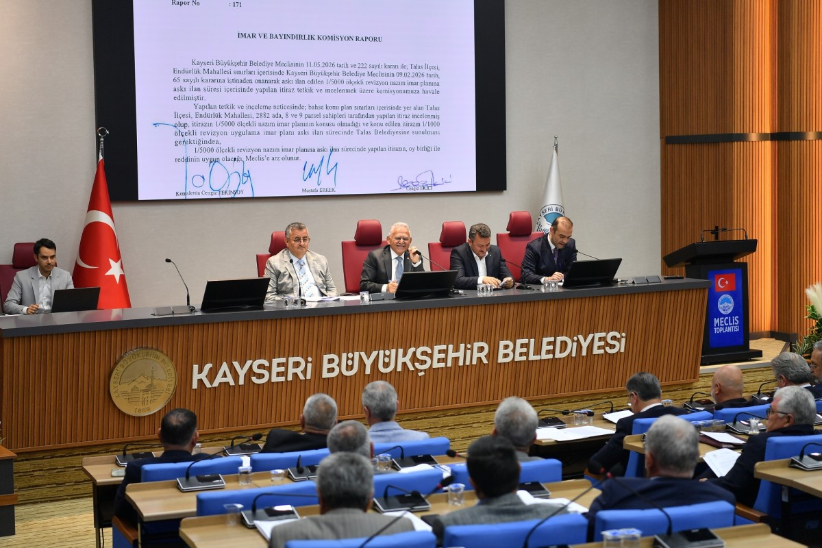 Kayseri Büyükşehir Meclisi’nden Geleceğe Yön Verecek 94 Karar: Kesin Hesap Kabul Edildi