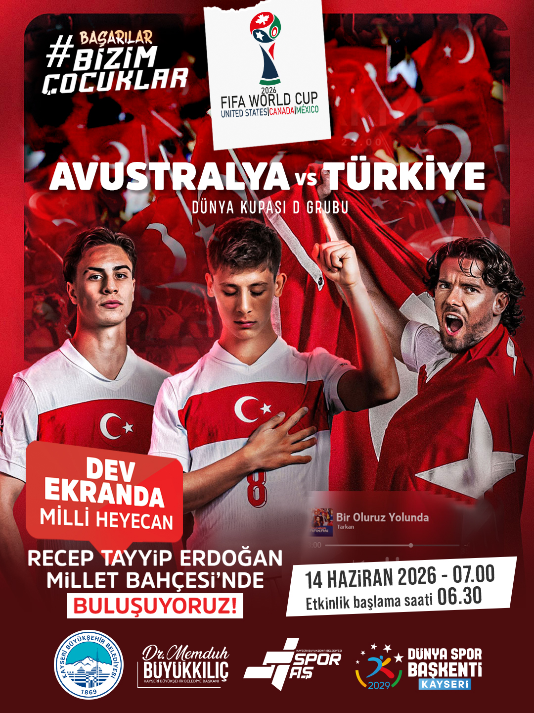 Kayseri'de Dev Ekranda 