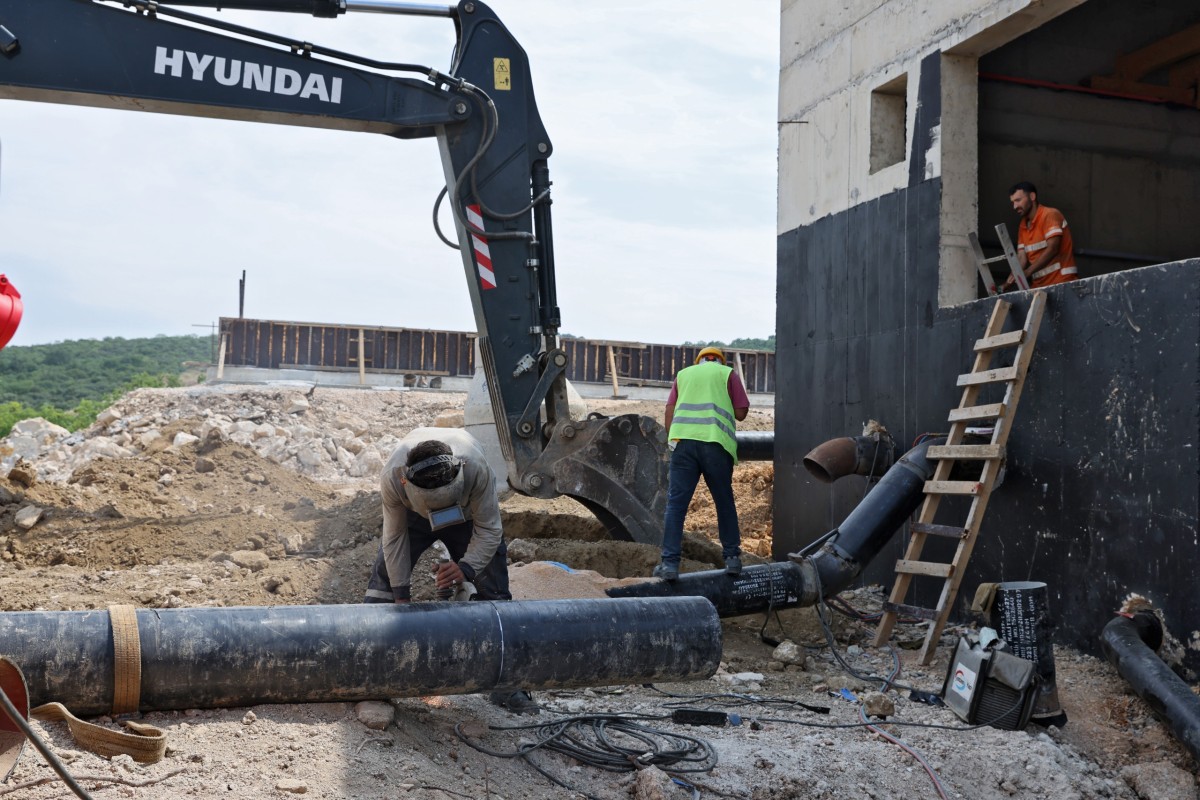 Akçalar'da Çeşmeler Güçlü Akacak: 1000 Metreküplük Dev Su Deposu Gün Sayıyor