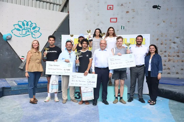 Tırmanış tutkunları Nilüfer’de buluştu