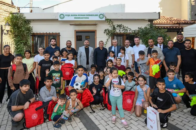 Osmangazi’de çocukların yüzünü güldüren buluşma