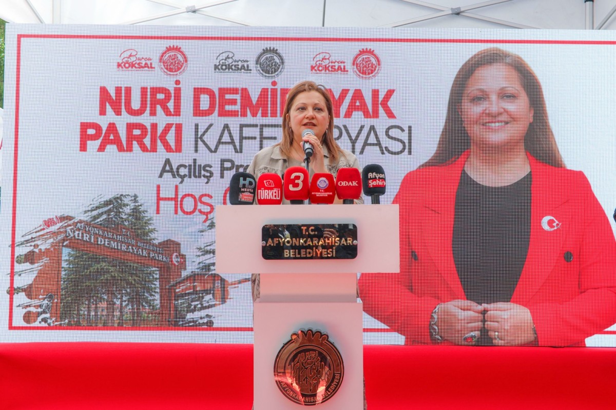 AFYONDA UCUZ ÇAY DÖNEMİ MAHALLE PARKINDA MODERN SOSYAL TESİS AÇILDI